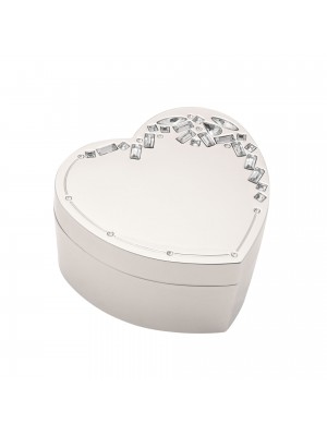 Кутия за бижута Sophia Classic Crystal Cluster Heart